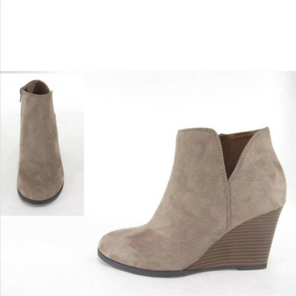 Wedge Booties